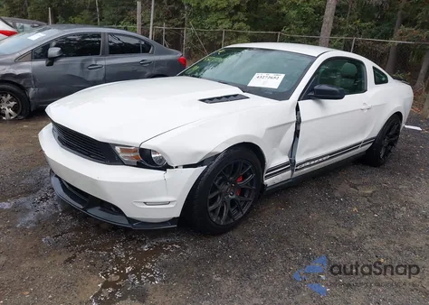 2012 Ford Mustang V6 из США, поврежденный, VIN 1ZVBP8AMXC5246806